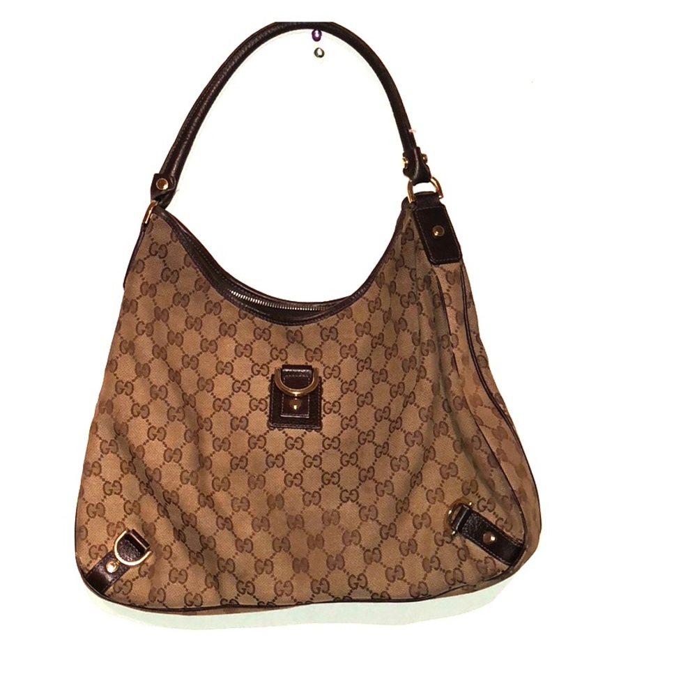 Brown Gucci bag